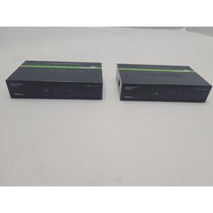 TRENDnet 5-Port Gigabit GREENnet Switch TEG-S50G Lot Of 2